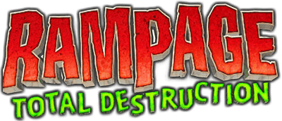 Rampage Total Destruction title screen for Wii
